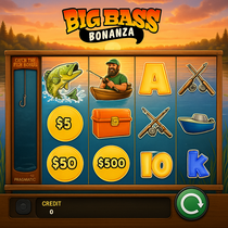 GXBet - Big Bass Bonanza Slot Game - Pragmatic Play