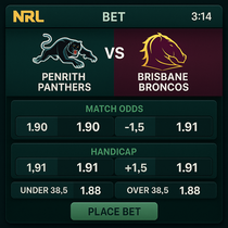GXBet - NRL Betting - National Rugby League